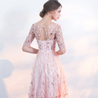 Round Neck Half Sleeve Autumn Dress | Meave & Ivy