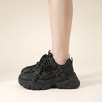 Star Patch Chunky Platform Trainers