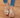 Suede Peep-Toe Cork Wedge Sandals