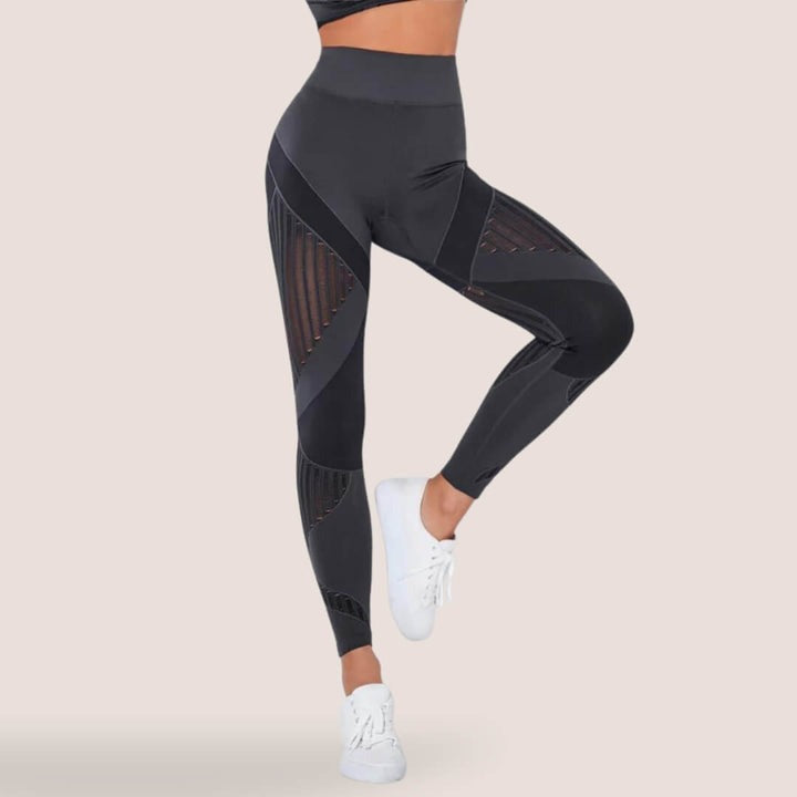 Women's Sculpting Textured Leggings – High-Waist Active Fit