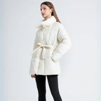 Women's Fitted Winter Coat – Warm Tailored Long Coat
