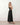 Basque Waist A-Line Maxi Dress