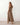 Basque Waist A-Line Maxi Dress