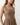 Basque Waist A-Line Maxi Dress