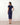 Draped Wrap Midi Dress