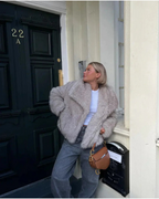Soft Faux Fur Jacket – Cloud-Like Cosy Layer