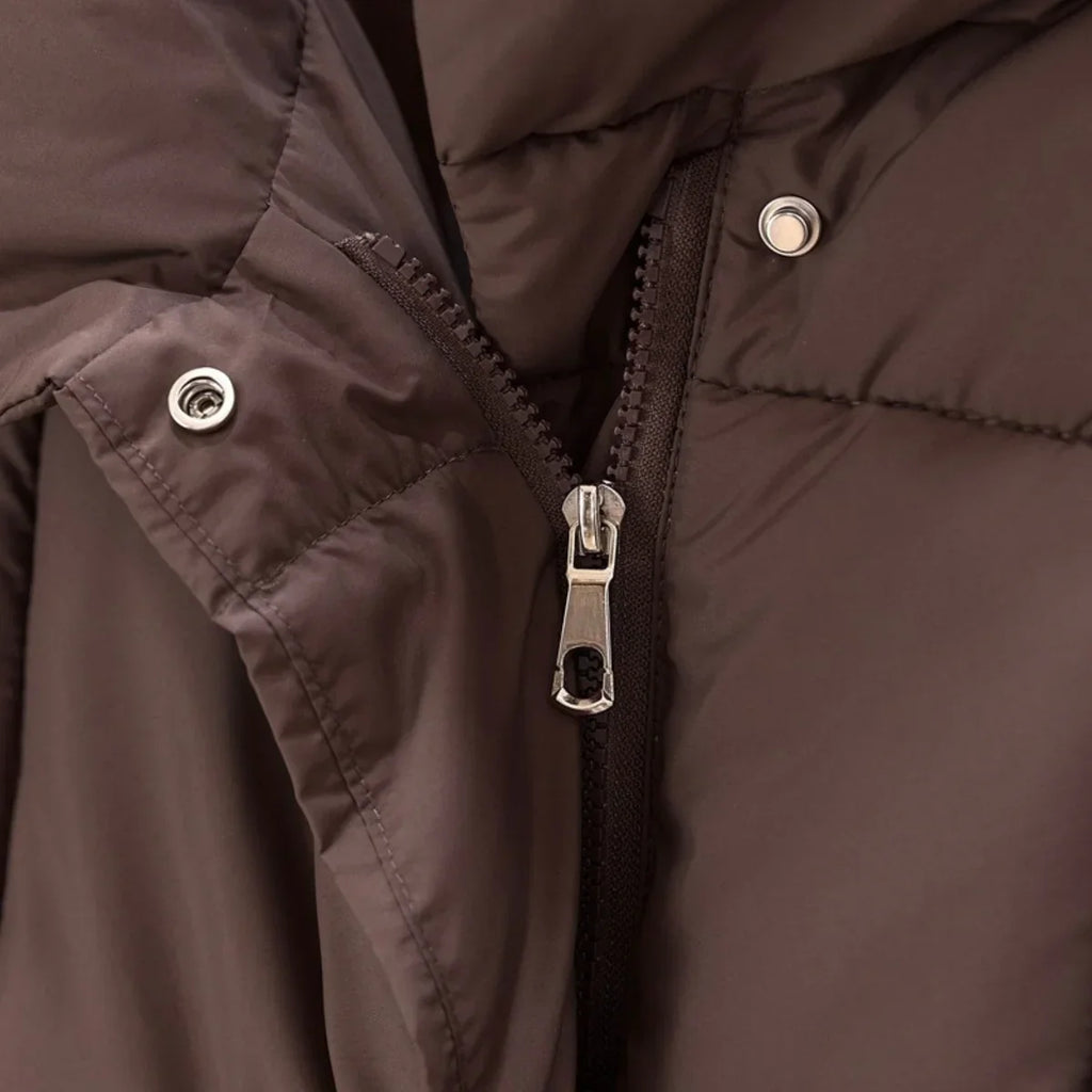 Women's Fitted Winter Coat – Warm Tailored Long Coat