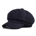 Corduroy Newsboy Cap – Women's Baker Boy Hat