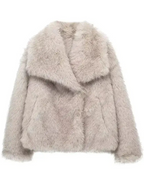 Soft Faux Fur Jacket – Cloud-Like Cosy Layer