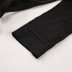 Satin Pyjama Set – Women's Luxury Long Sleeve Button-Up PJ Set