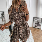 Short Printed Vintage Pattern Dress | Meave & Ivy