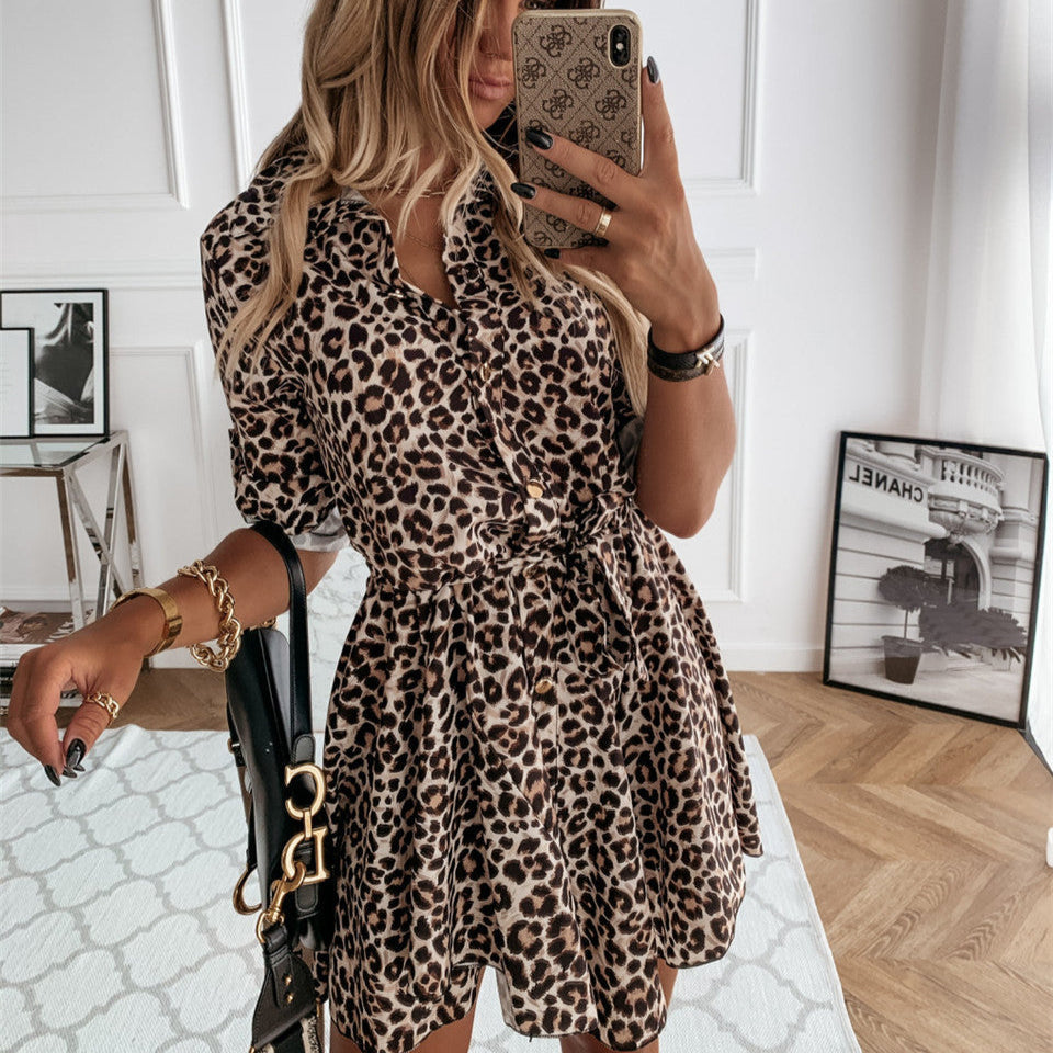 Short Printed Vintage Pattern Dress | Meave & Ivy