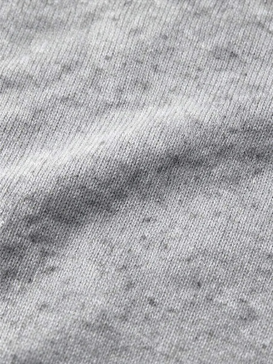 Women's Sweater with Lace and Crew Neck