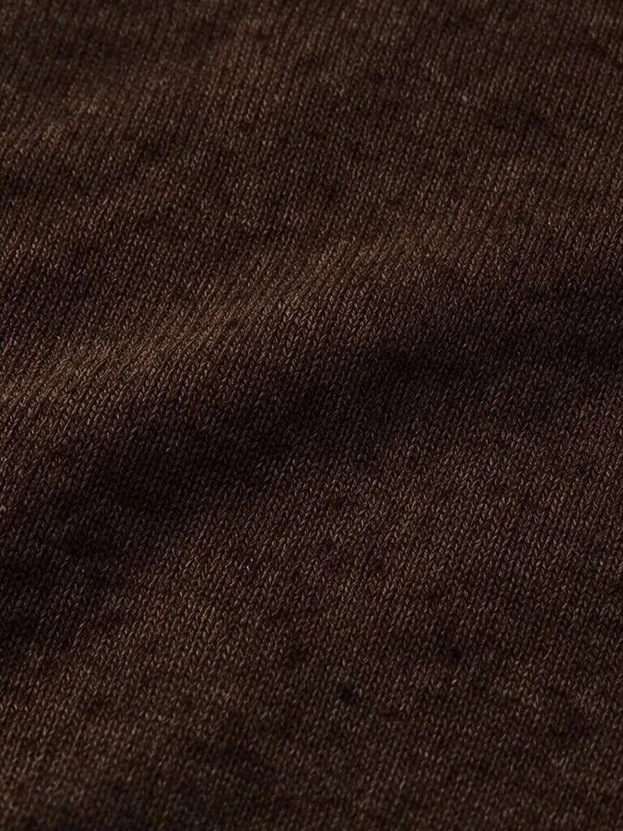 Women's Sweater with Lace and Crew Neck
