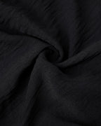 Off-Shoulder Frill Trim Short Sleeve Tie Waist Casual Jumpsuit | Meave & Ivy