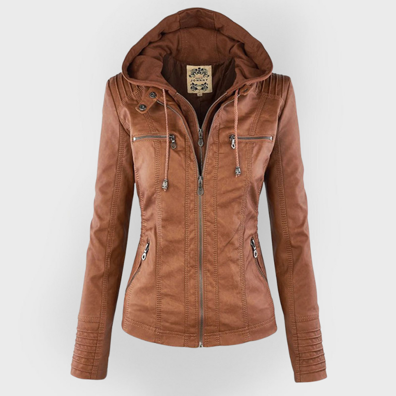 Women's Breathable Jacket – Refined Winter Warmth in Black or Brown