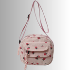 Mini Corduroy Crossbody Bag – Compact Shoulder Bag