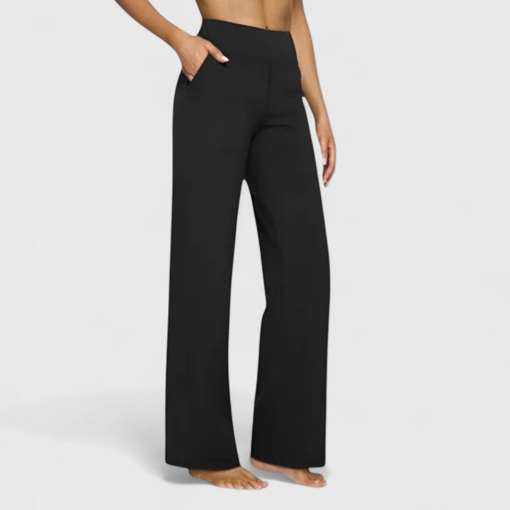 Women's Zip Trousers – Easy Elegant Drape in 8 Colours