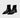 Chunky Mid-Heel Zipper Biker Boots - Womens Statement Footwear | Meave & Ivy