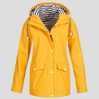 Waterproof Windproof Hooded Jacket – Women's All Weather Coat