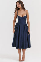 Strapless Corset Dress with Fitted Bodice | Meave & Ivy