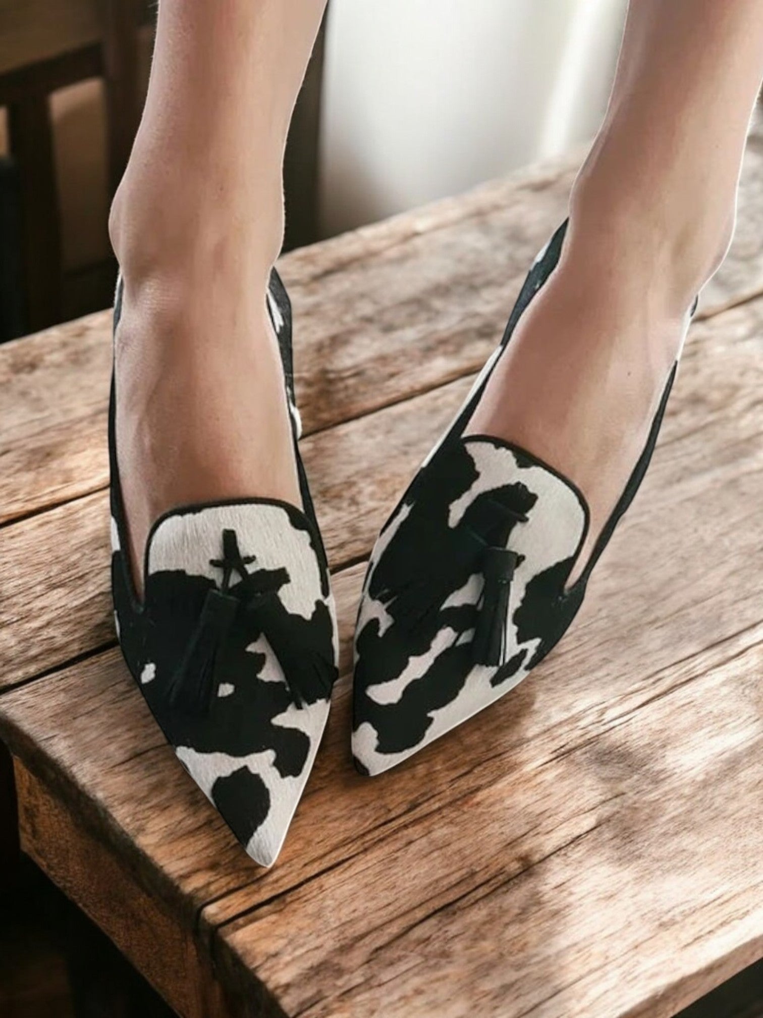 Printed Orthopedic Loafers – Comfort Everyday Flat Shoe | Meave & Ivy