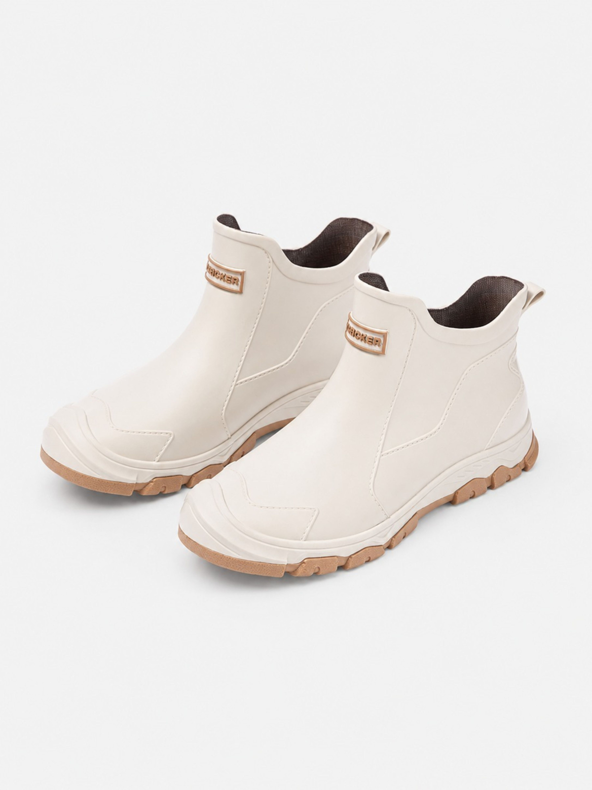 Waterproof Rain Ankle Boots with Non-Slip Sole