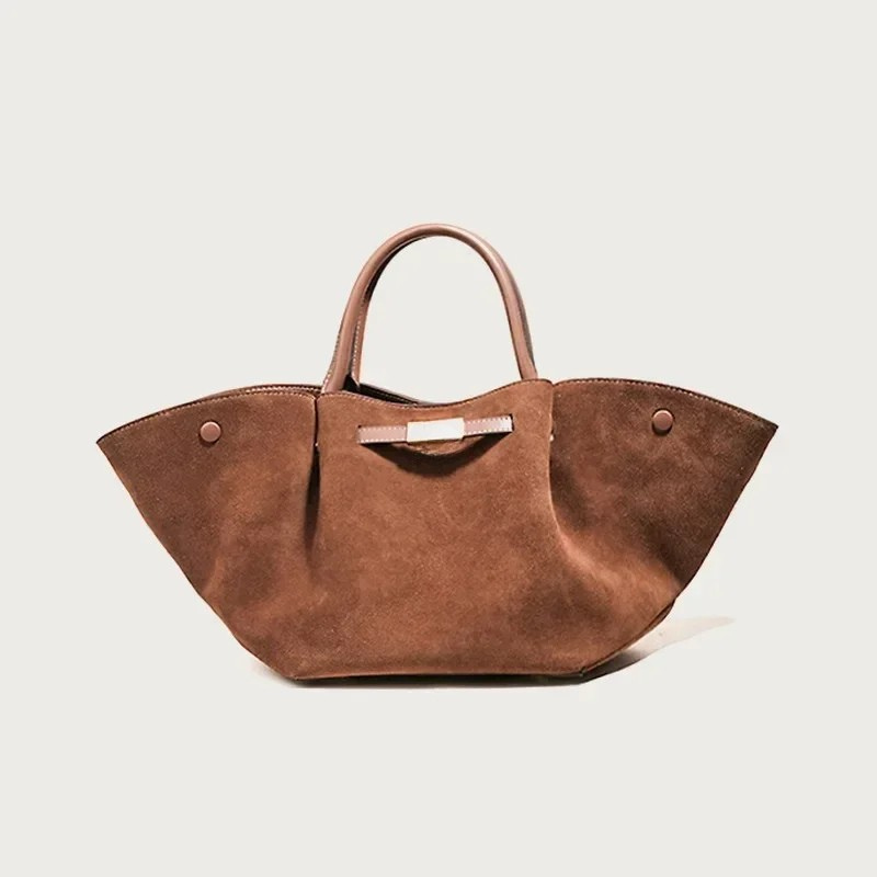 Suede Tote Bag in Small & Large – Luxury Handbag