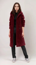 Longline Teddy Coat – Fluffy Warmth in 5 Colours