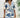 Starfish and Seashell Print V-Neck Half Sleeve Wrap Knot Romper | Meave & Ivy