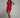 Fitted V-Neck Dress with Side Slit | Meave & Ivy