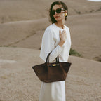 Suede Tote Bag in Small & Large – Luxury Handbag