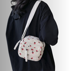 Mini Corduroy Crossbody Bag – Compact Shoulder Bag
