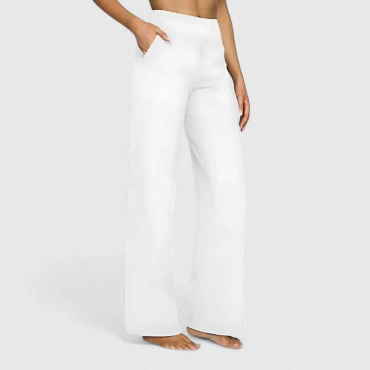 Women's Zip Trousers – Easy Elegant Drape in 8 Colours