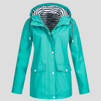 Waterproof Windproof Hooded Jacket – Women's All Weather Coat