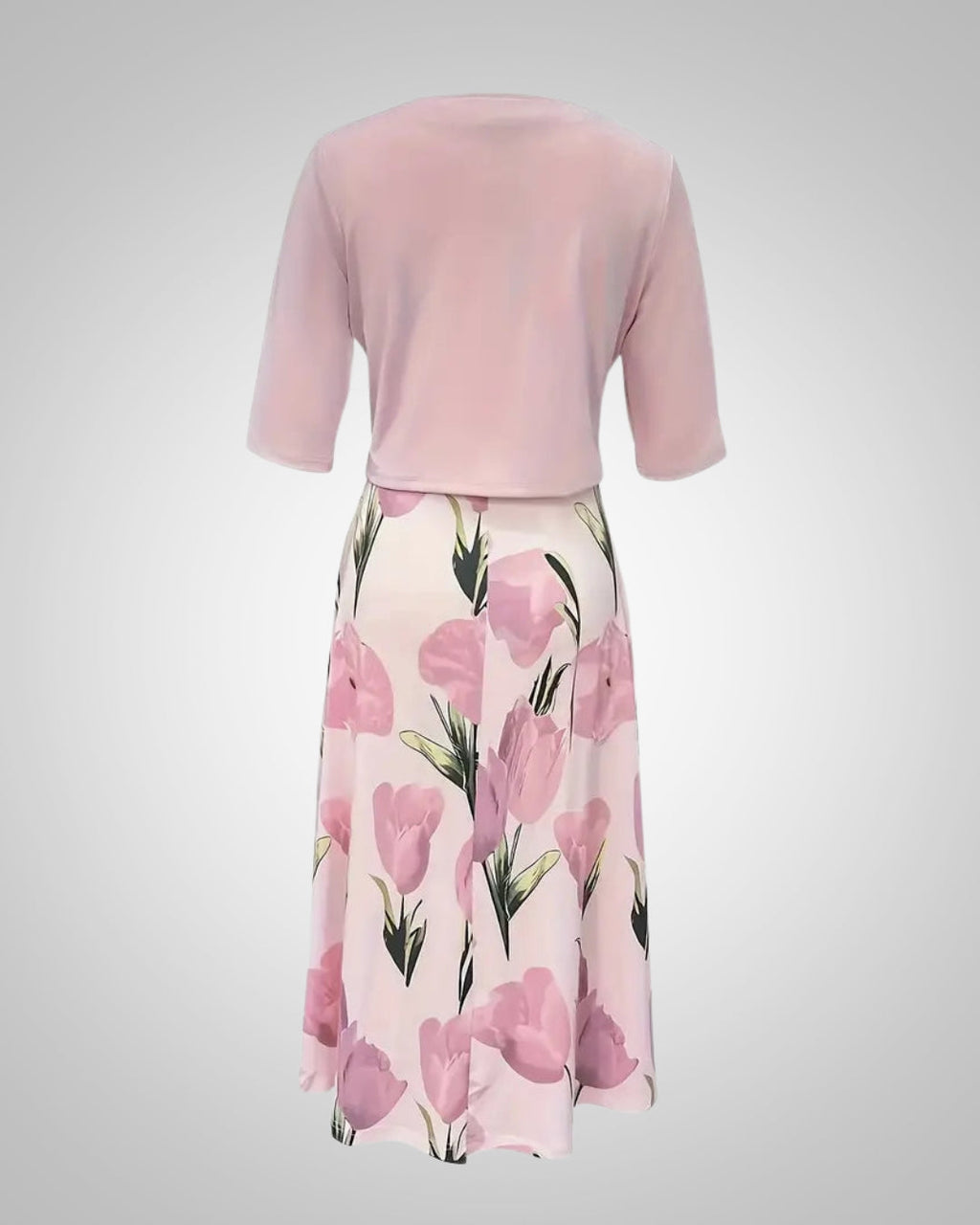 Sofia | Women's Elegant Floral V-Neck Maxi Dress Set | Meave & Ivy