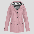 Waterproof Windproof Hooded Jacket – Women's All Weather Coat