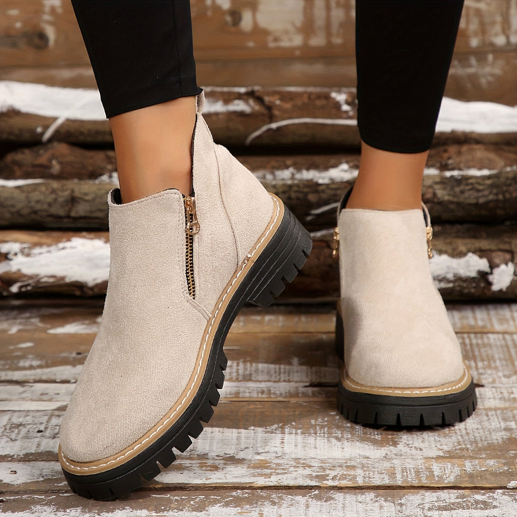 Women's Zip Boots – Cushioned All-Day Comfort in 7 Colours
