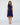 Halter Ruffle Flared Midi Dress