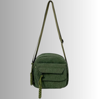 Mini Corduroy Crossbody Bag – Compact Shoulder Bag