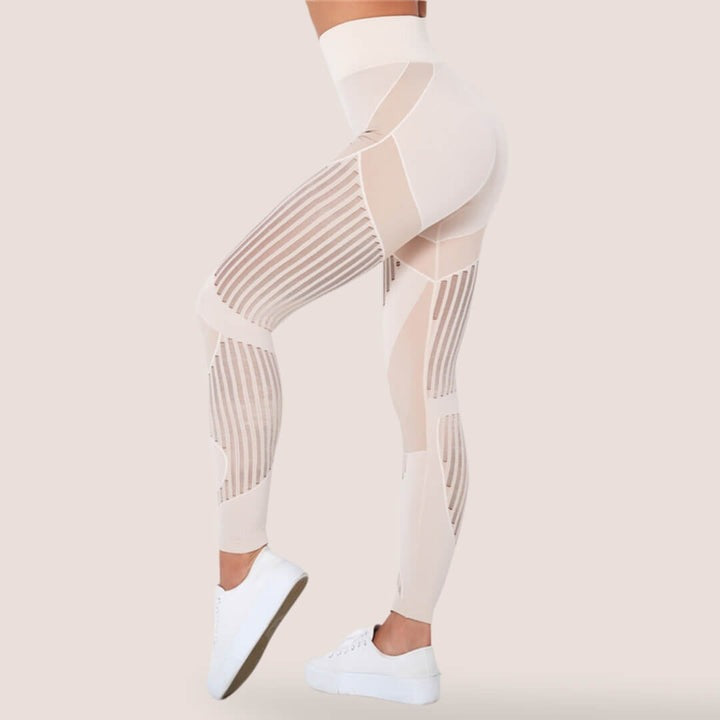 Women's Sculpting Textured Leggings – High-Waist Active Fit
