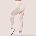 Women's Sculpting Textured Leggings – High-Waist Active Fit
