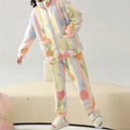 Women's Plush Fleece Zip-Up Jacket and Jogger Trousers Set