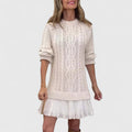 Women's Knitted Jumper Dress – Cosy Knit Elegance in 5 Colours