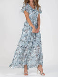 Women's Floral Wedding Guest Summer Maxi Dress | Meave & Ivy