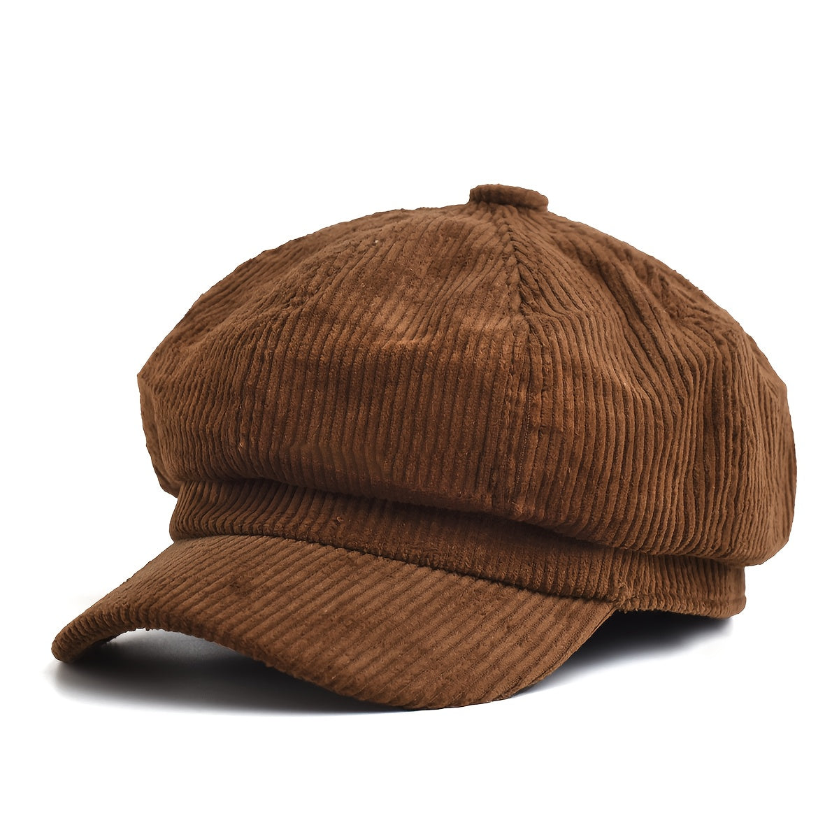 Corduroy Newsboy Cap – Women's Baker Boy Hat