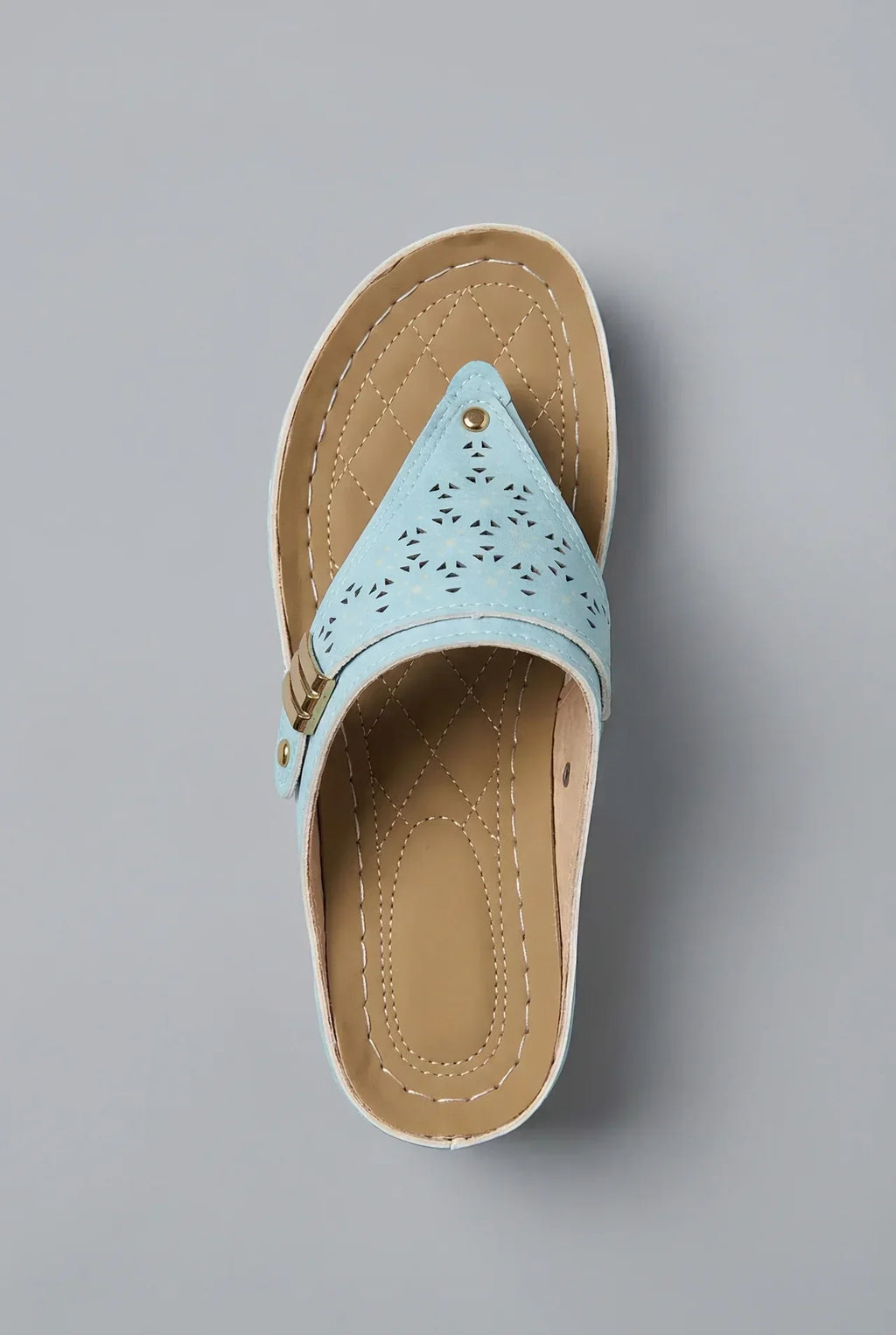 Wide Fit Wedge Toe Post Walking Sandals - Womens Comfort Sandals | Meave & Ivy
