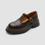 Women's Vintage Mary Jane Shoes – Lightweight Everyday Comfort in Black or Brown