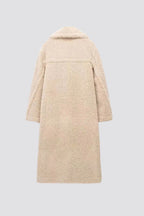 Longline Teddy Coat – Women's Faux Fur Winter Coat