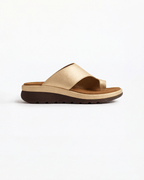 Women's Platform Slide Sandals with Toe Loop